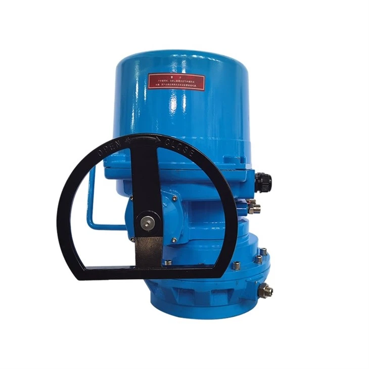 Large Torque Electric Valve Actuator Flange Connection ISO5211 factory