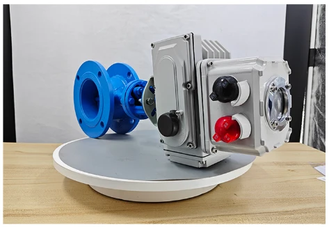Electric damper valve Electric damper valve