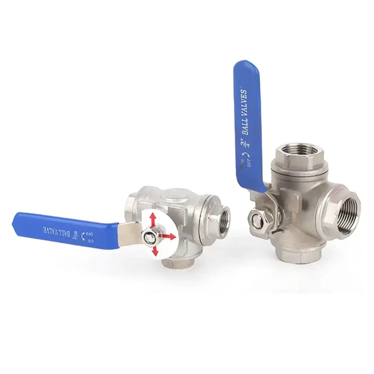 L/T-port Manual Water Flow Control Ball Valve